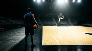 Bild eines Basketballspielers