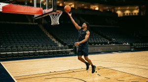 Bild eines Basketballspielers