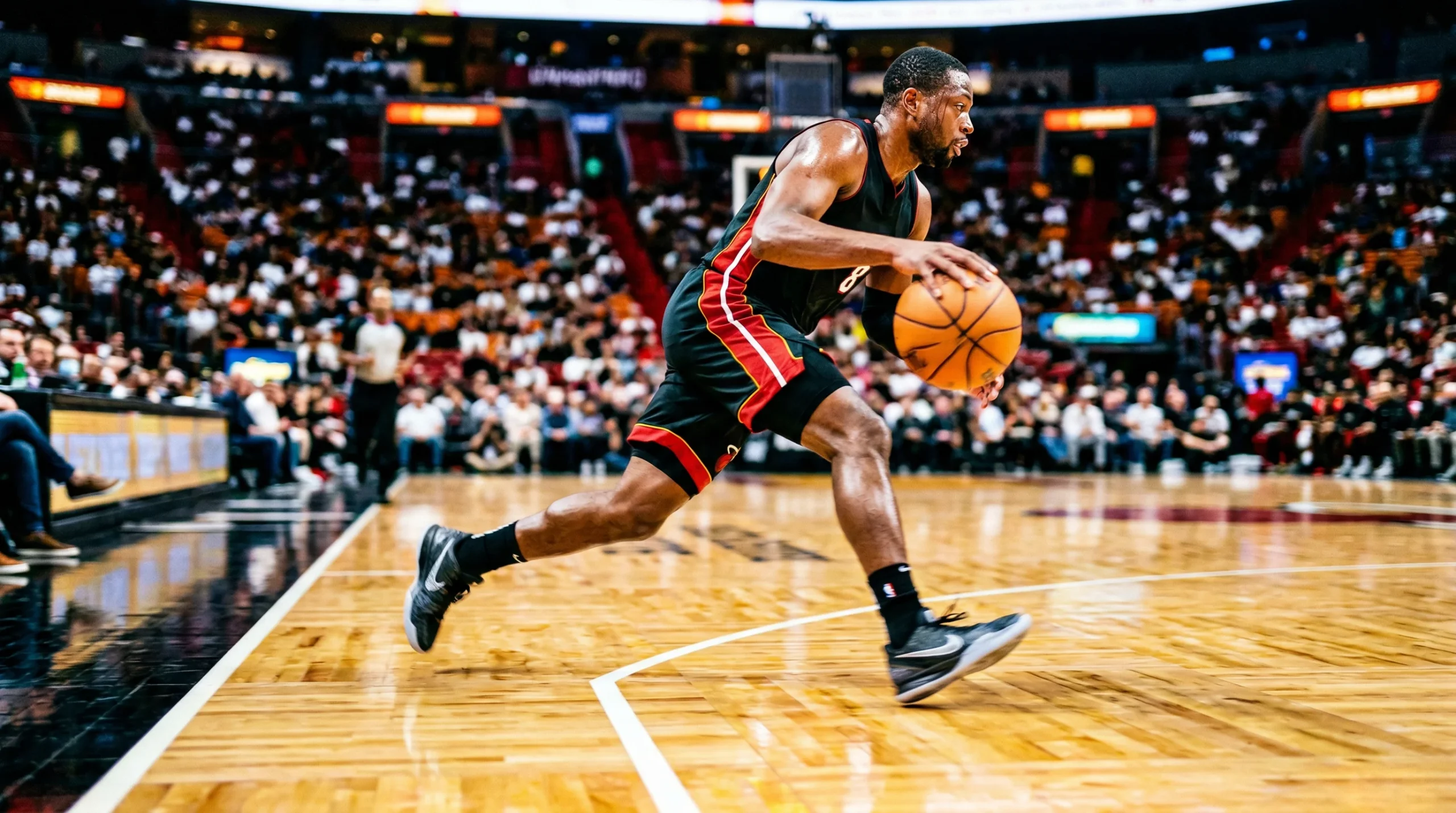 Bild eines Basketballspiels