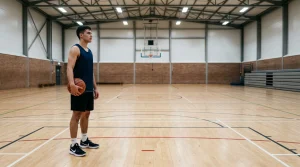 Bild eines Basketballspielers