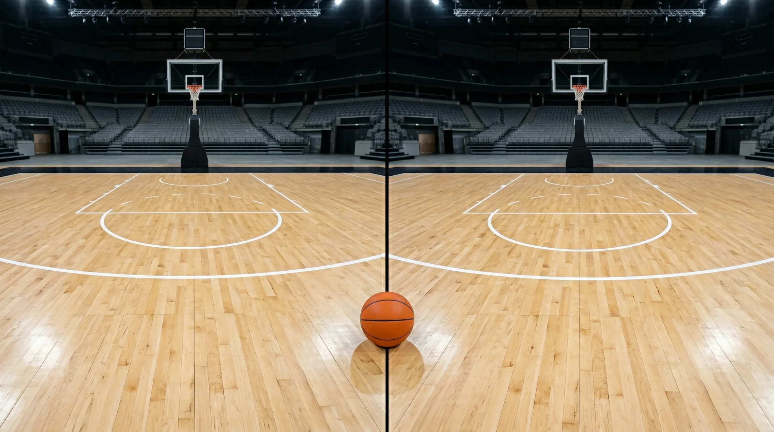 Bild eines Basketballs
